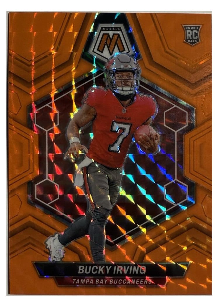 2024 Panini Mosaic Base Set Bucky Irving #385 card