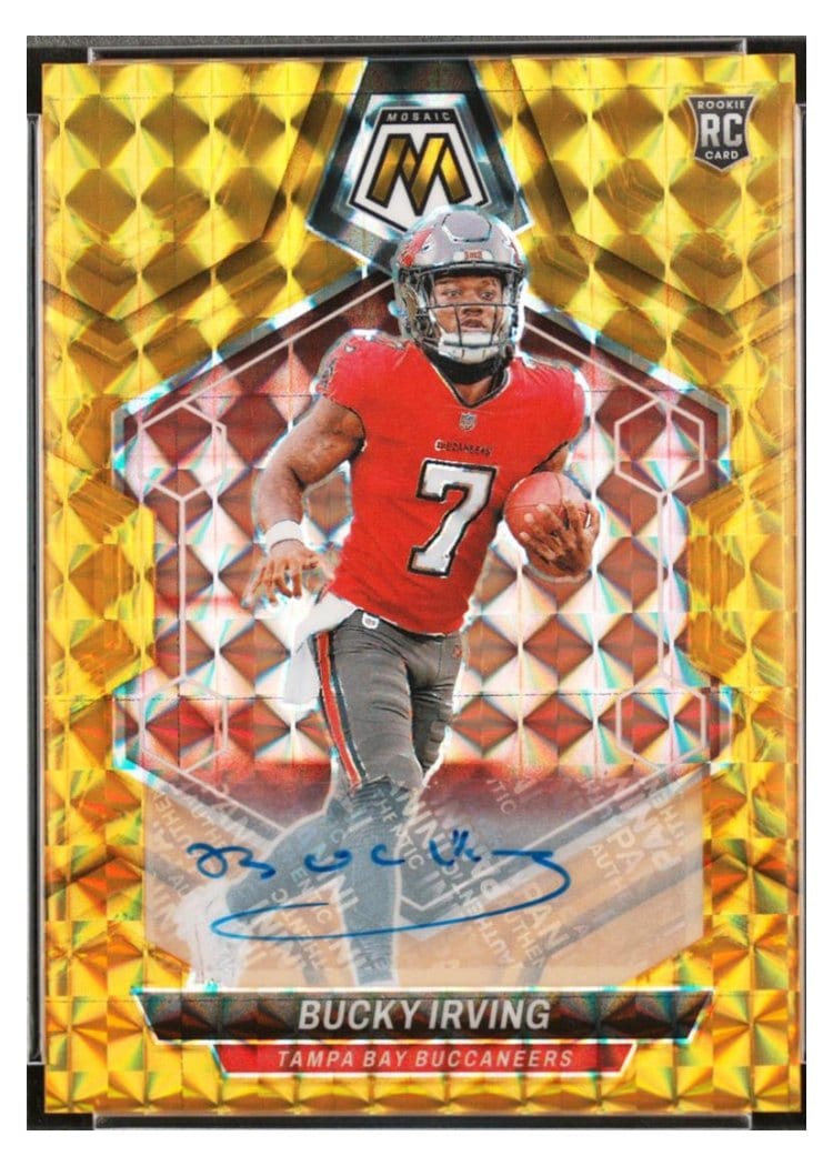 2024 Panini Mosaic Base Set Bucky Irving #385 card