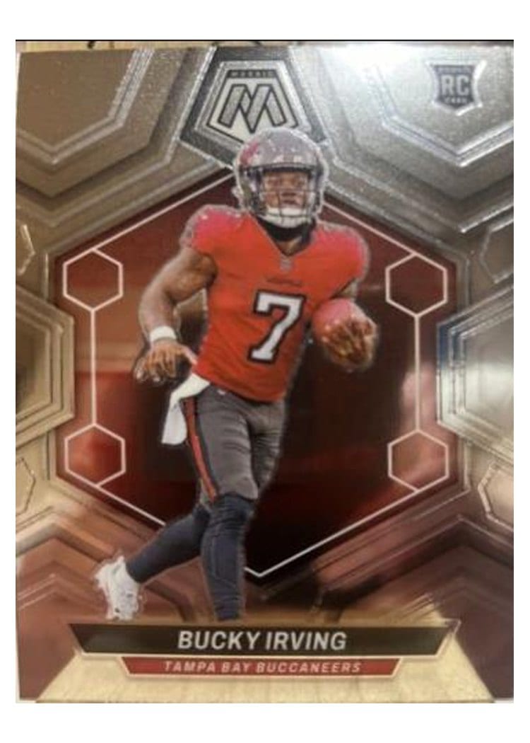 2024 Panini Mosaic Base Set Bucky Irving #385 card