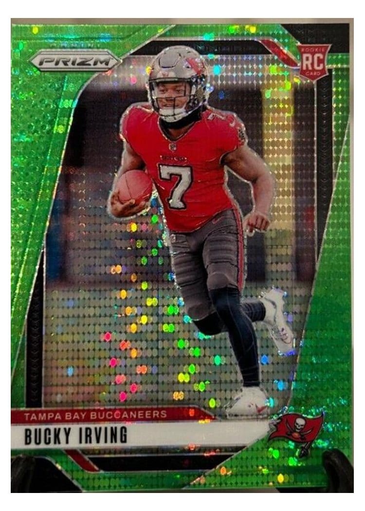2024 Panini Prizm Base Set Bucky Irving #316 card