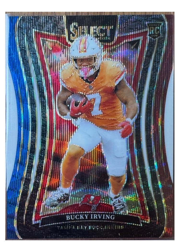 2024 Panini Select Base Set Bucky Irving #313 card