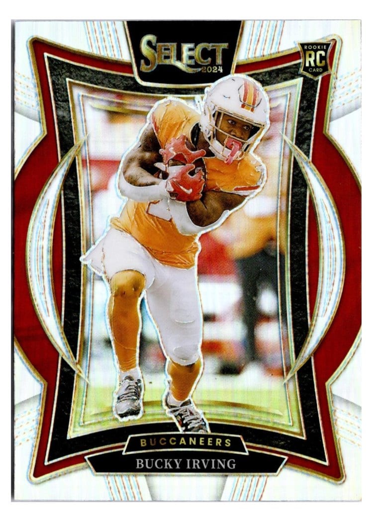 2024 Panini Select Base Set Bucky Irving Silver Prizm #4 card