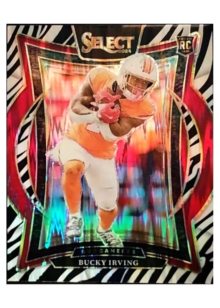 2024 Panini Select Base Set Bucky Irving #4 card
