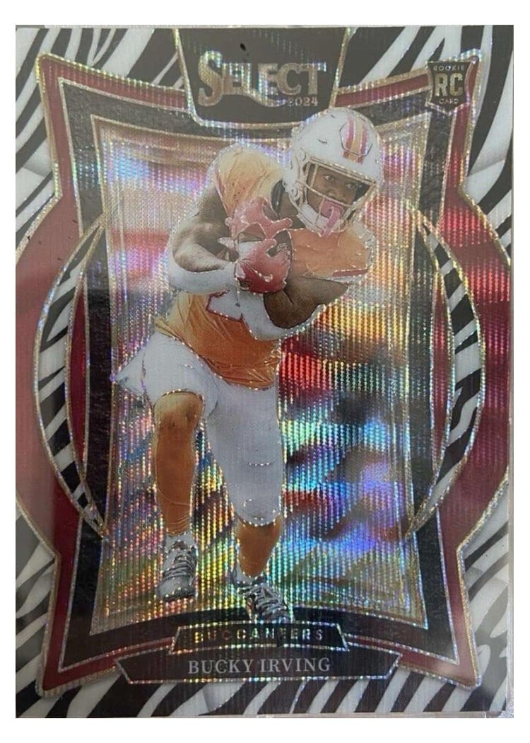 2024 Panini Select Base Set Bucky Irving #4 card
