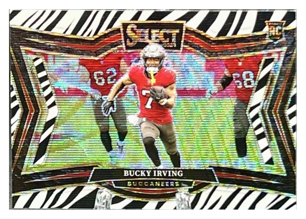 2024 Panini Select Base Set Bucky Irving #442 card