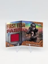 2024 Topps Chrome First Year Fabric Relics Bucky Irving #FYF-BI card