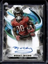 2024 Topps Inception Rookie Autographs Bucky Irving #RA-BI card