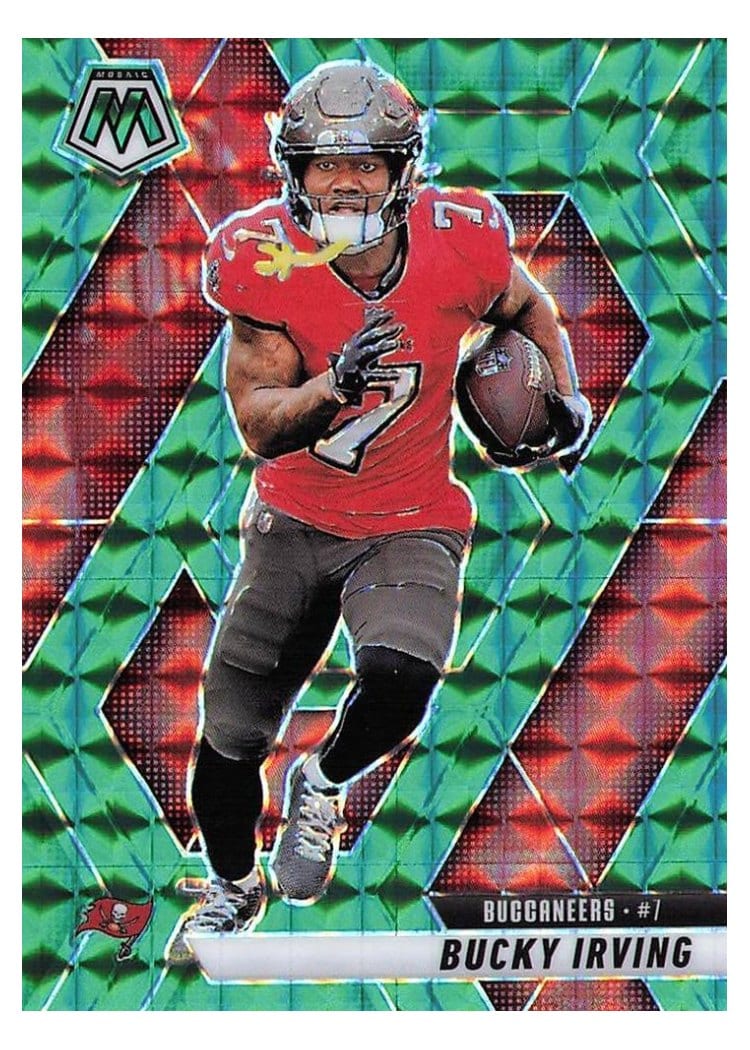 2025 Panini Mosaic Base Set Bucky Irving #99 card