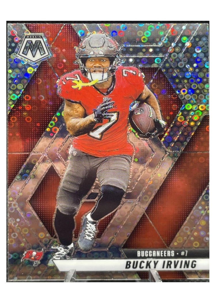 2025 Panini Mosaic Base Set Bucky Irving #99 card