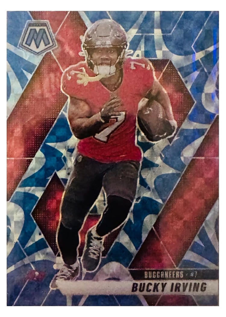 2025 Panini Mosaic Base Set Bucky Irving #99 card