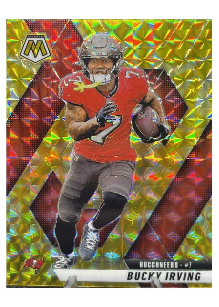 2025 Panini Mosaic Base Set Bucky Irving #99 card