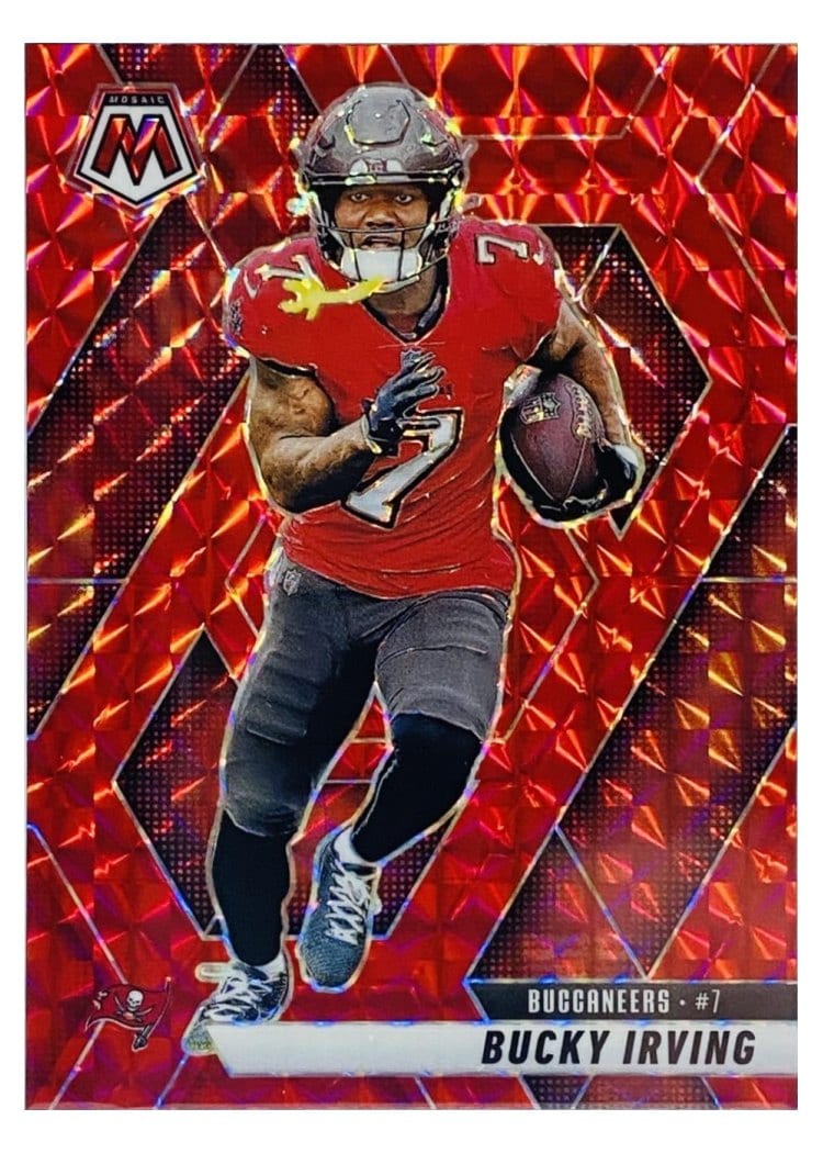 2025 Panini Mosaic Base Set Bucky Irving #99 card