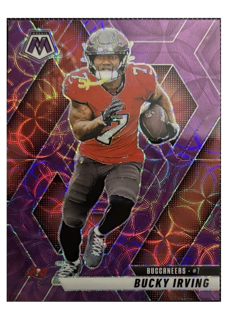 2025 Panini Mosaic Base Set Bucky Irving #99 card