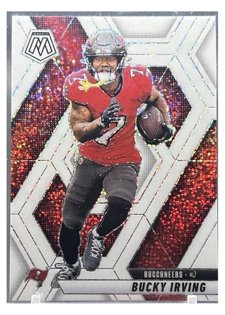 2025 Panini Mosaic Base Set Bucky Irving #99 card