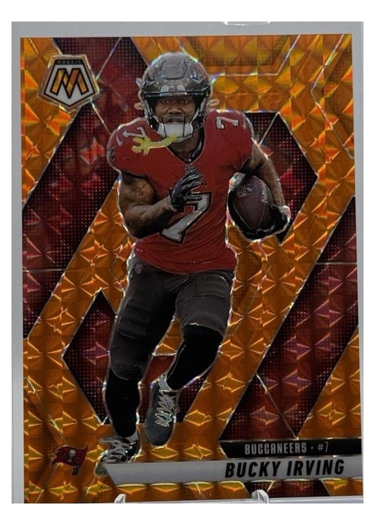 2025 Panini Mosaic Base Set Bucky Irving #99 card