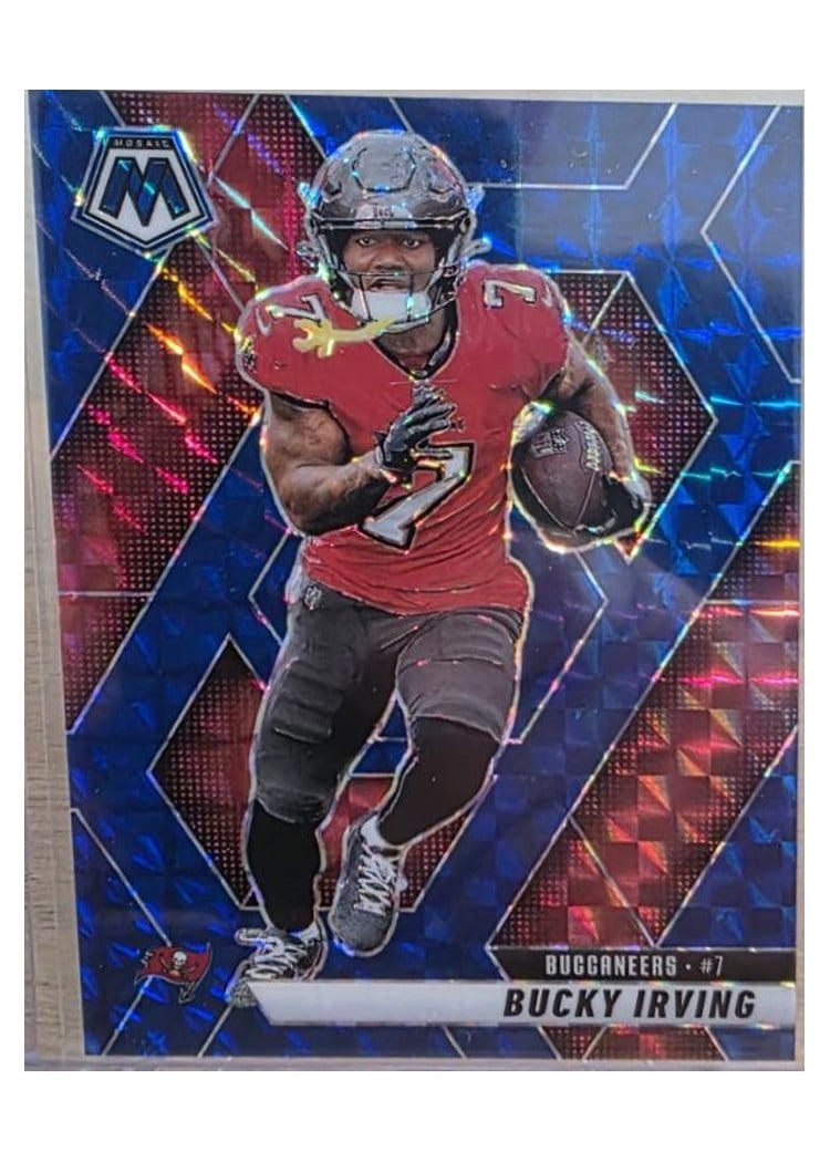 2025 Panini Mosaic Base Set Bucky Irving #99 card