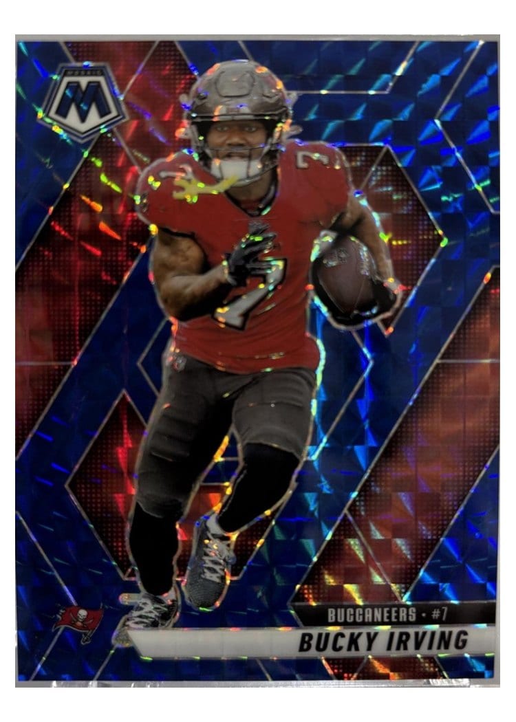 2025 Panini Mosaic Base Set Bucky Irving #99 card