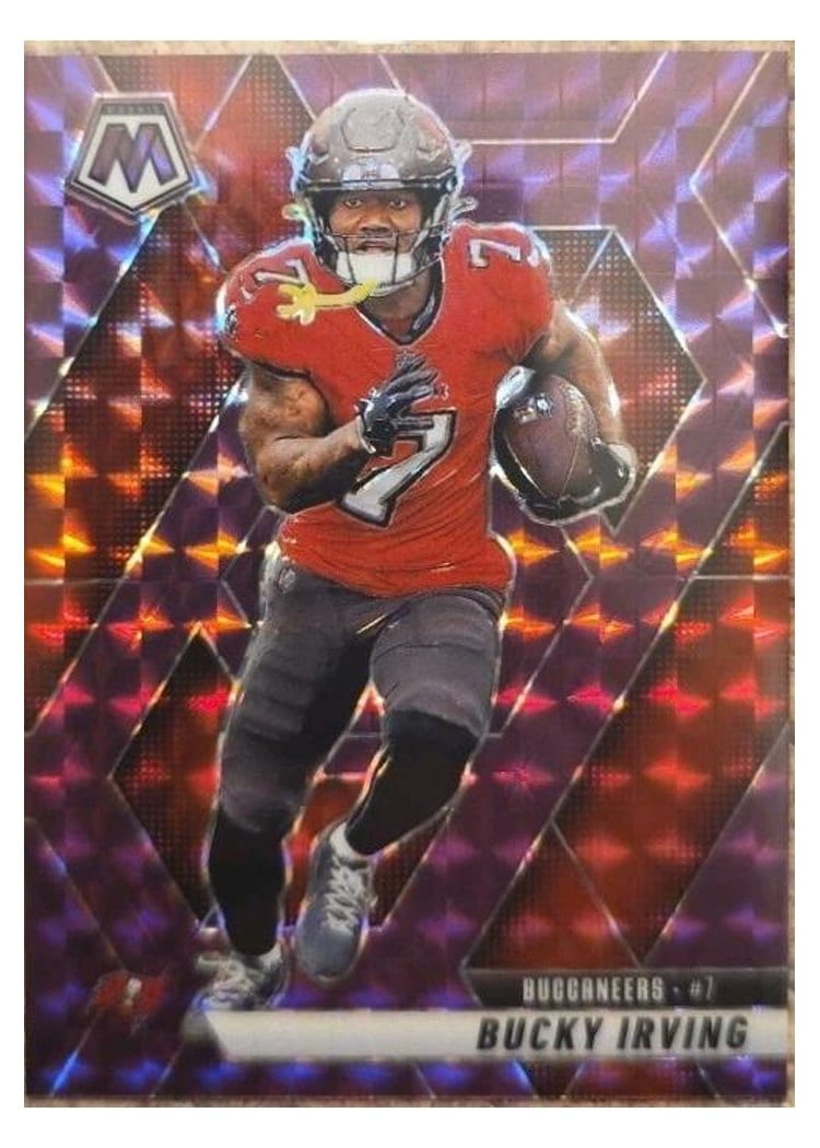 2025 Panini Mosaic Base Set Bucky Irving #99 card
