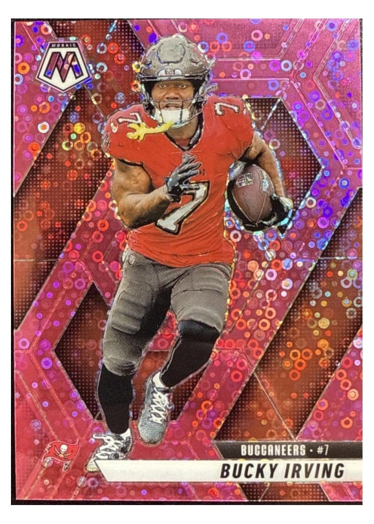 2025 Panini Mosaic Base Set Bucky Irving #99 card