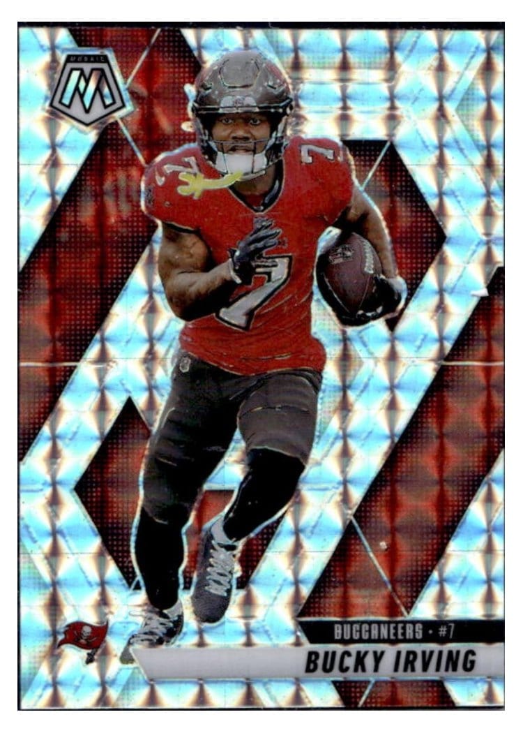 2025 Panini Mosaic Base Set Bucky Irving #99 card