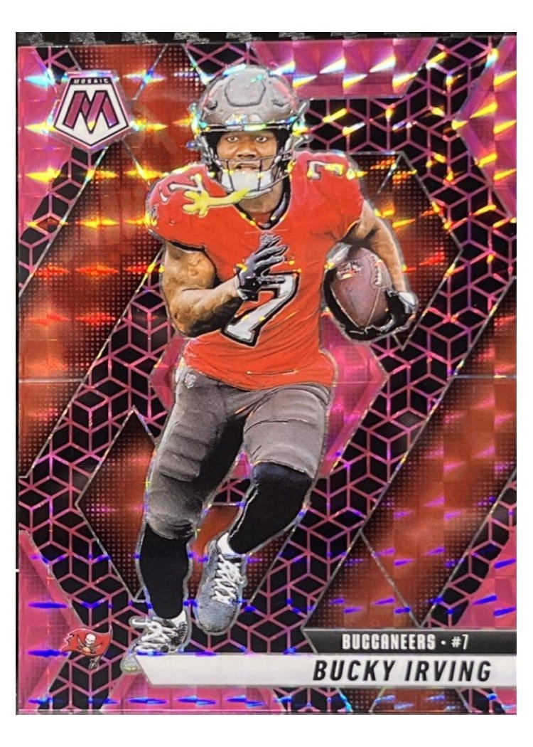 2025 Panini Mosaic Base Set Bucky Irving #99 card