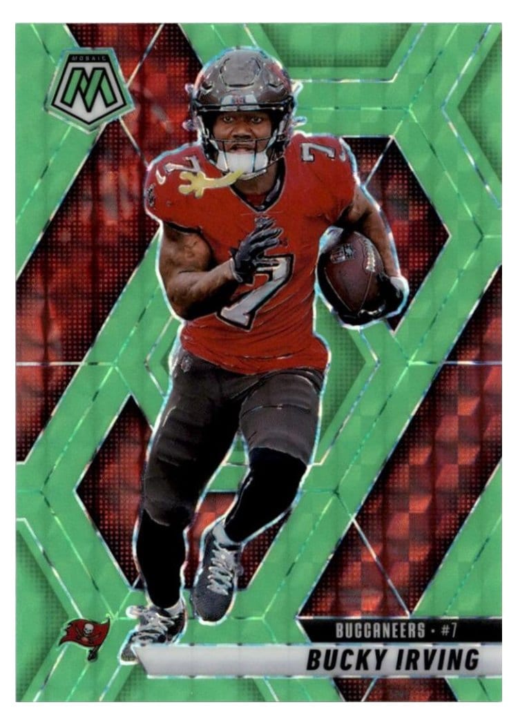2025 Panini Mosaic Base Set Bucky Irving #99 card