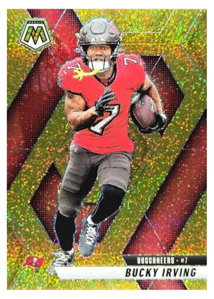 2025 Panini Mosaic Base Set Bucky Irving #99 card