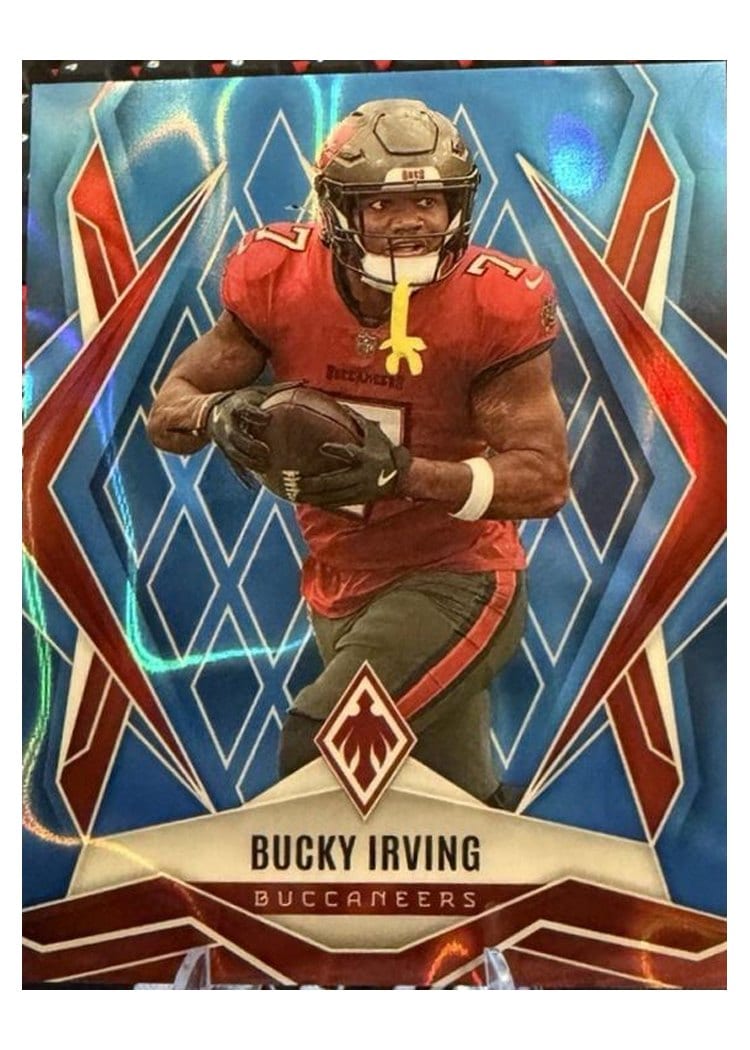 2025 Panini Phoenix Base Set Bucky Irving #6 card