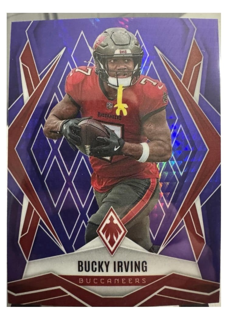2025 Panini Phoenix Base Set Bucky Irving #6 card