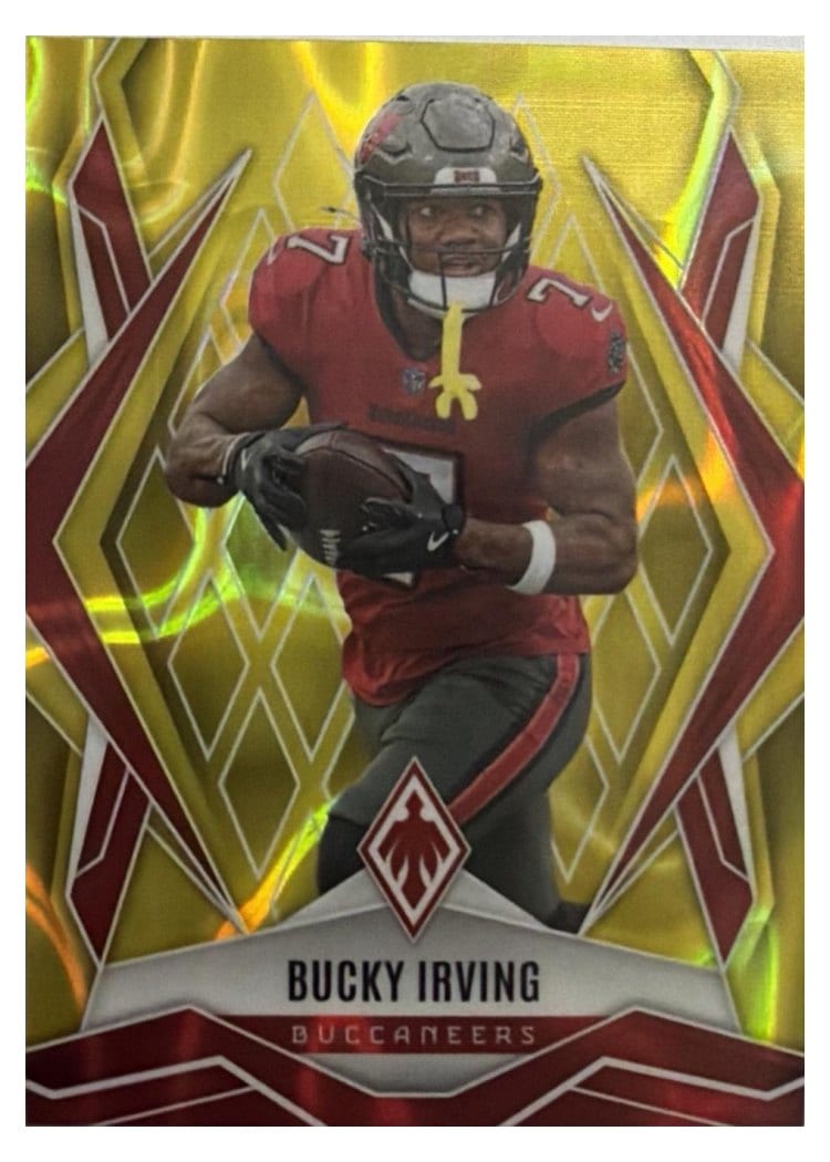 2025 Panini Phoenix Base Set Bucky Irving #6 card