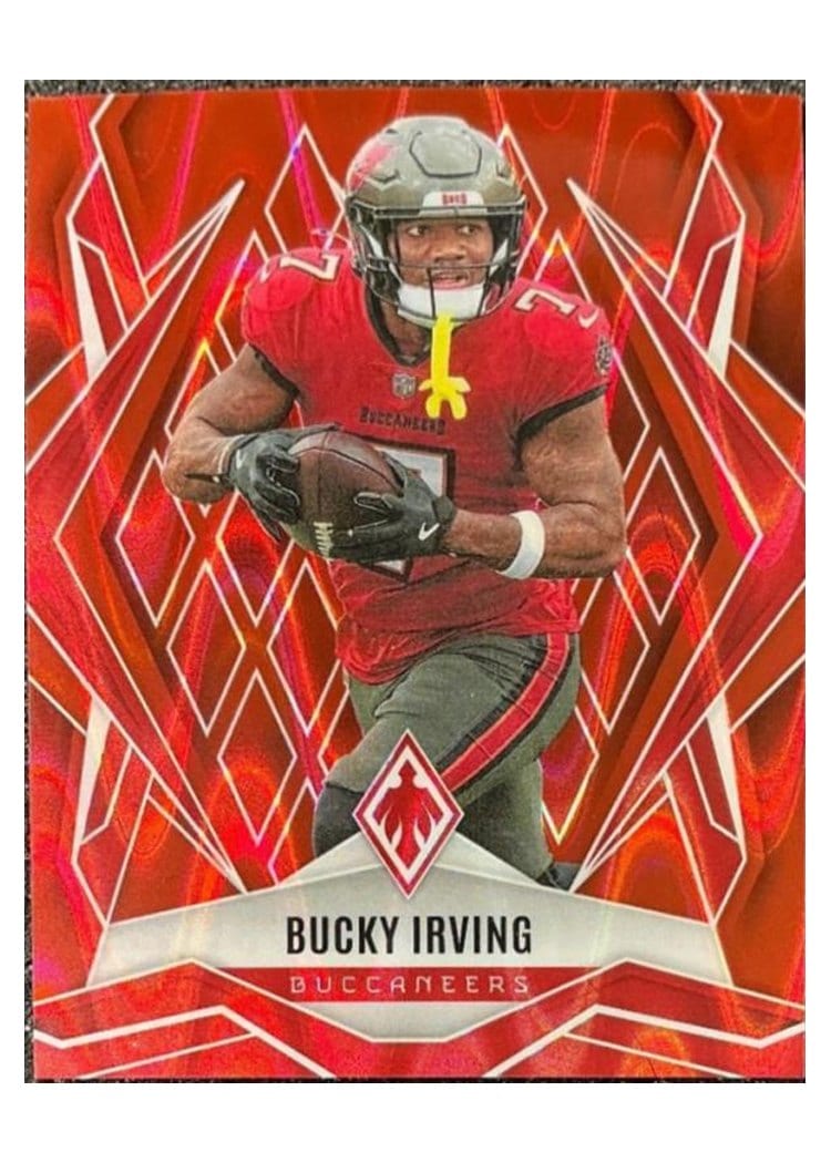 2025 Panini Phoenix Base Set Bucky Irving #6 card
