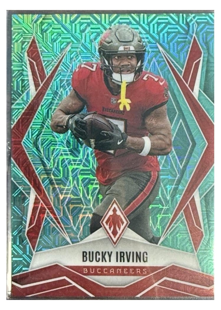 2025 Panini Phoenix Base Set Bucky Irving #6 card