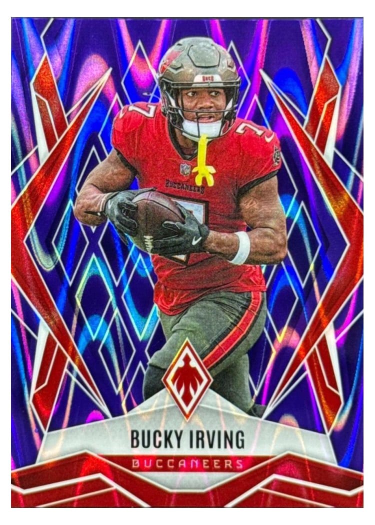 2025 Panini Phoenix Base Set Bucky Irving #6 card