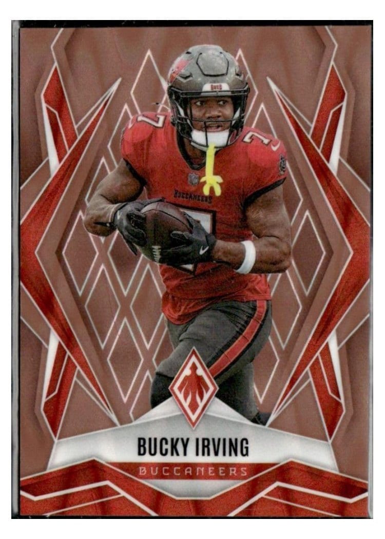 2025 Panini Phoenix Base Set Bucky Irving Bronze Seismic #6 card