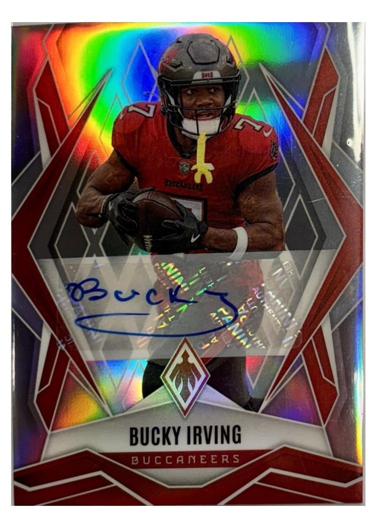 2025 Panini Phoenix Base Set Bucky Irving #6 card