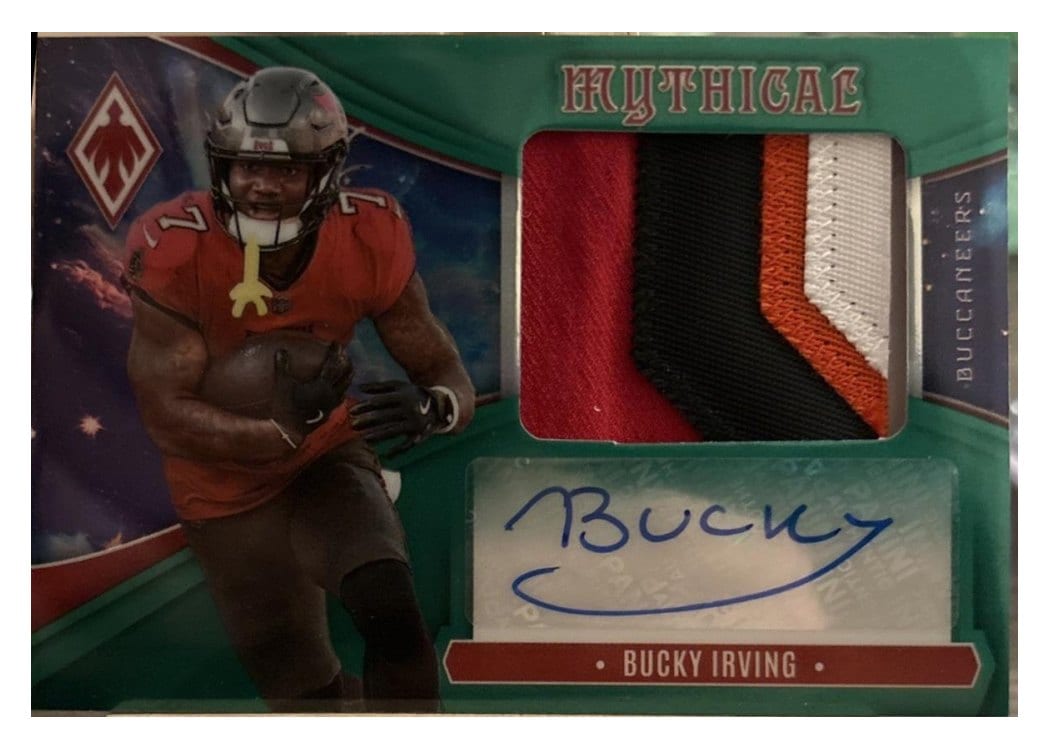2025 Panini Phoenix Base Set Bucky Irving #6 card
