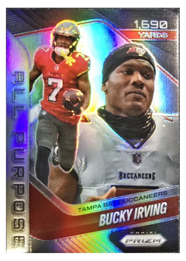 2025 Panini Prizm All Purpose Bucky Irving #10 card