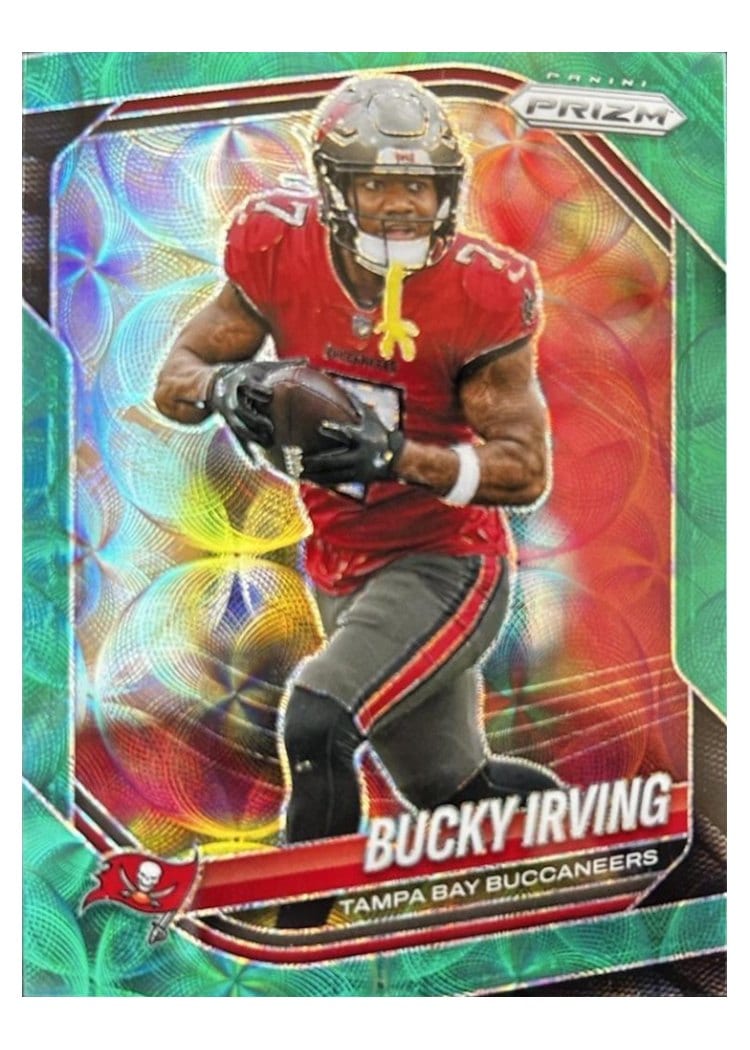 2025 Panini Prizm Base Set Bucky Irving #169 card