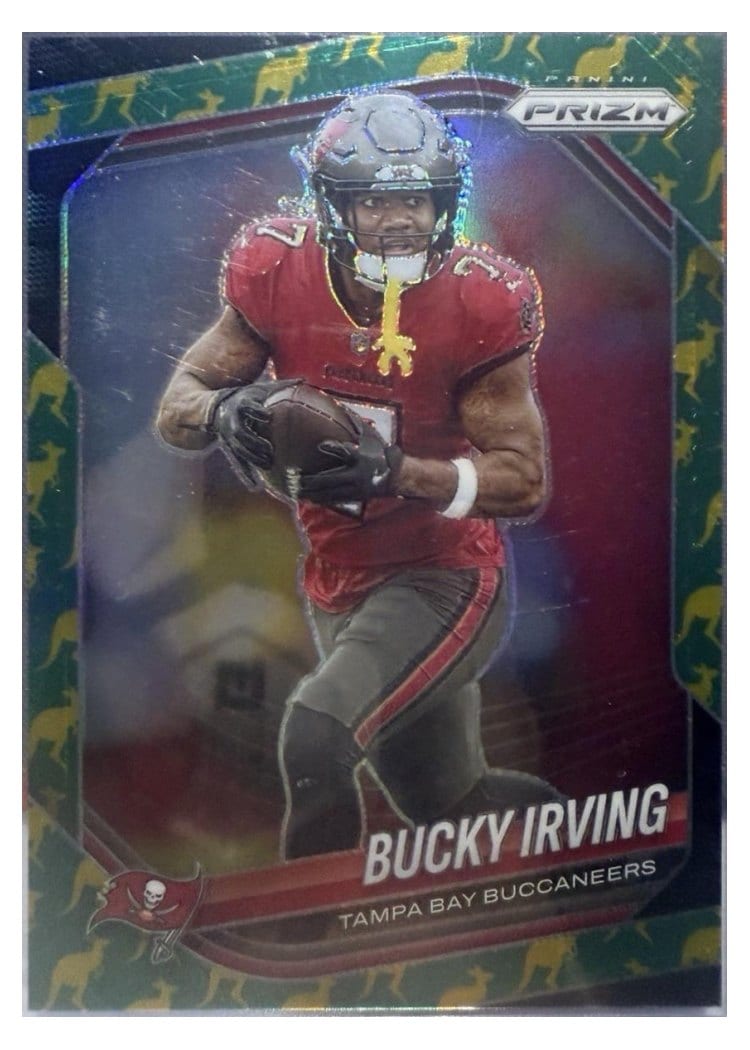 2025 Panini Prizm Base Set Bucky Irving #169 card
