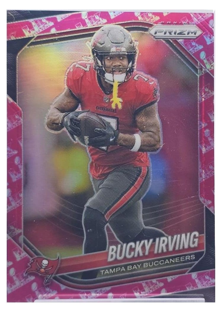 2025 Panini Prizm Base Set Bucky Irving #169 card