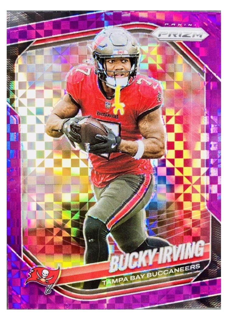 2025 Panini Prizm Base Set Bucky Irving #169 card