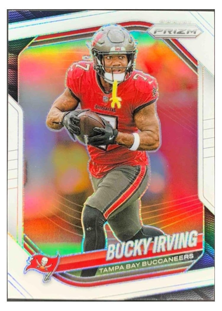2025 Panini Prizm Base Set Bucky Irving #169 card
