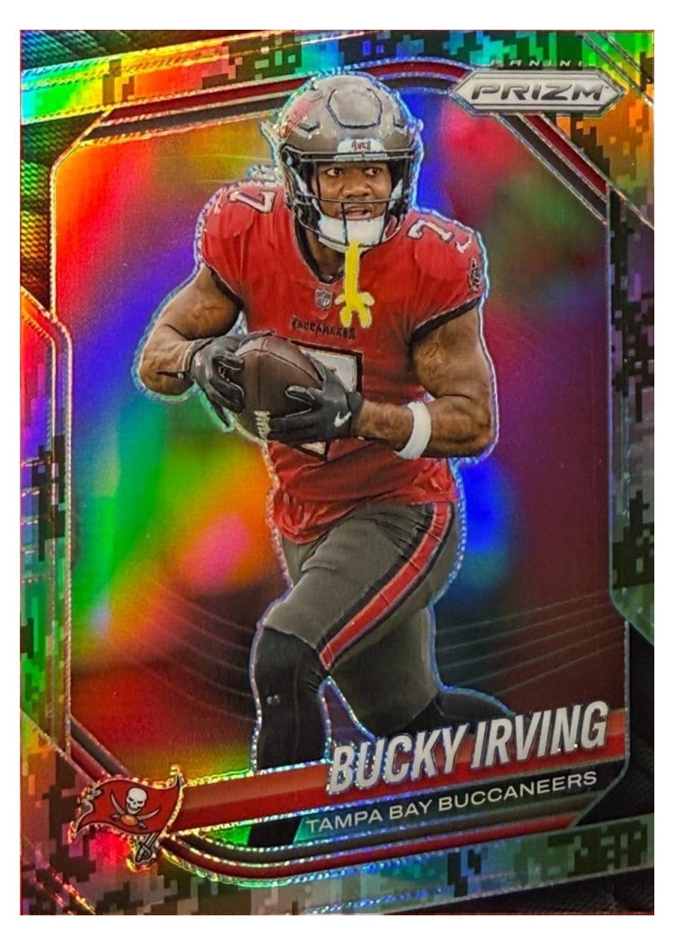 2025 Panini Prizm Base Set Bucky Irving #169 card