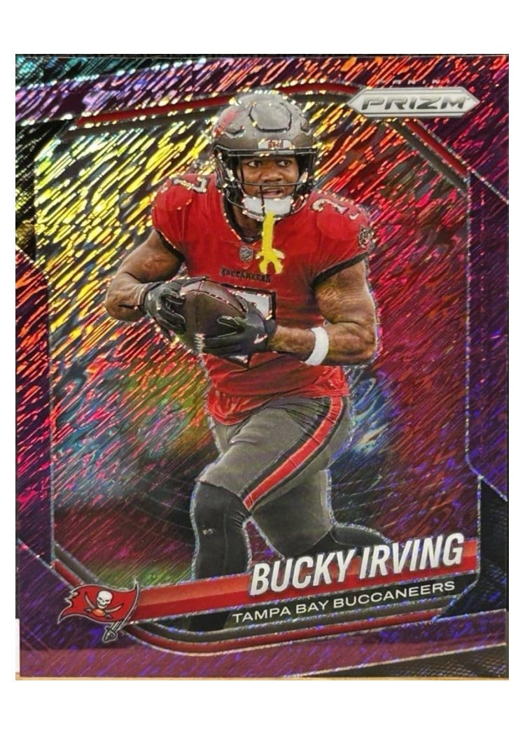 2025 Panini Prizm Base Set Bucky Irving #169 card