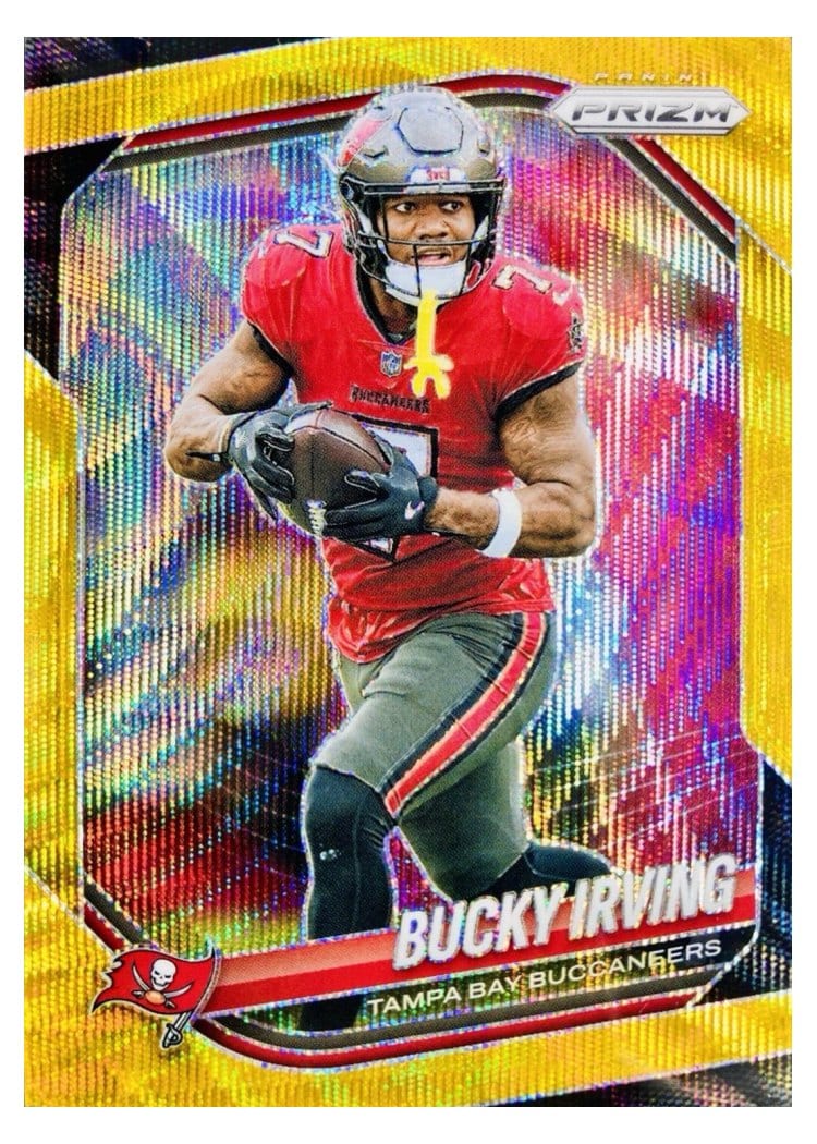 2025 Panini Prizm Base Set Bucky Irving #169 card