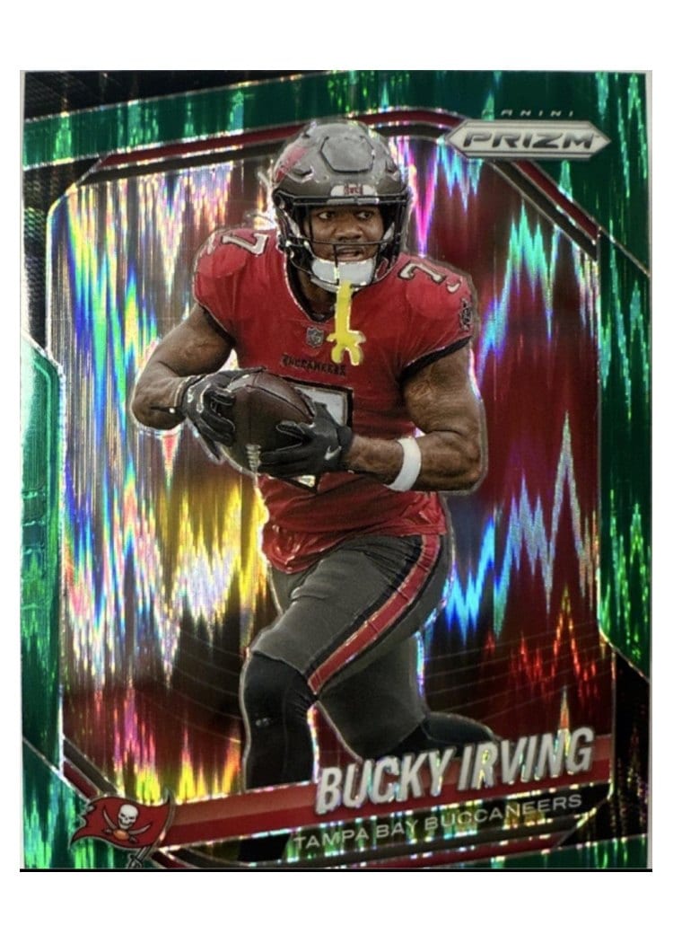 2025 Panini Prizm Base Set Bucky Irving #169 card