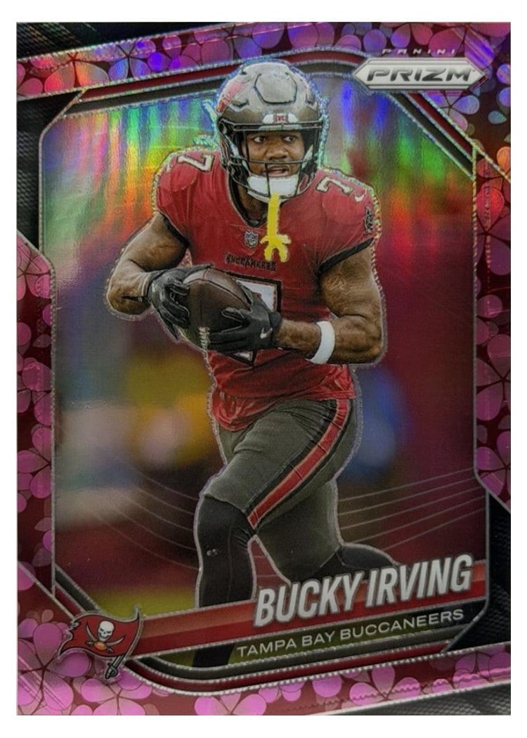 2025 Panini Prizm Base Set Bucky Irving #169 card