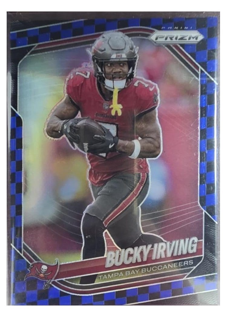 2025 Panini Prizm Base Set Bucky Irving #169 card