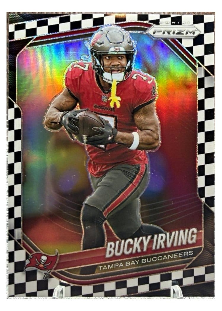 2025 Panini Prizm Base Set Bucky Irving #169 card