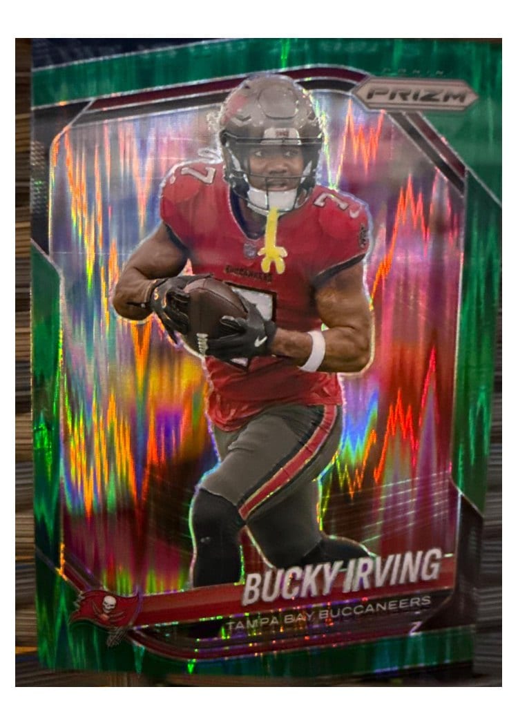 2025 Panini Prizm Base Set Bucky Irving #169 card